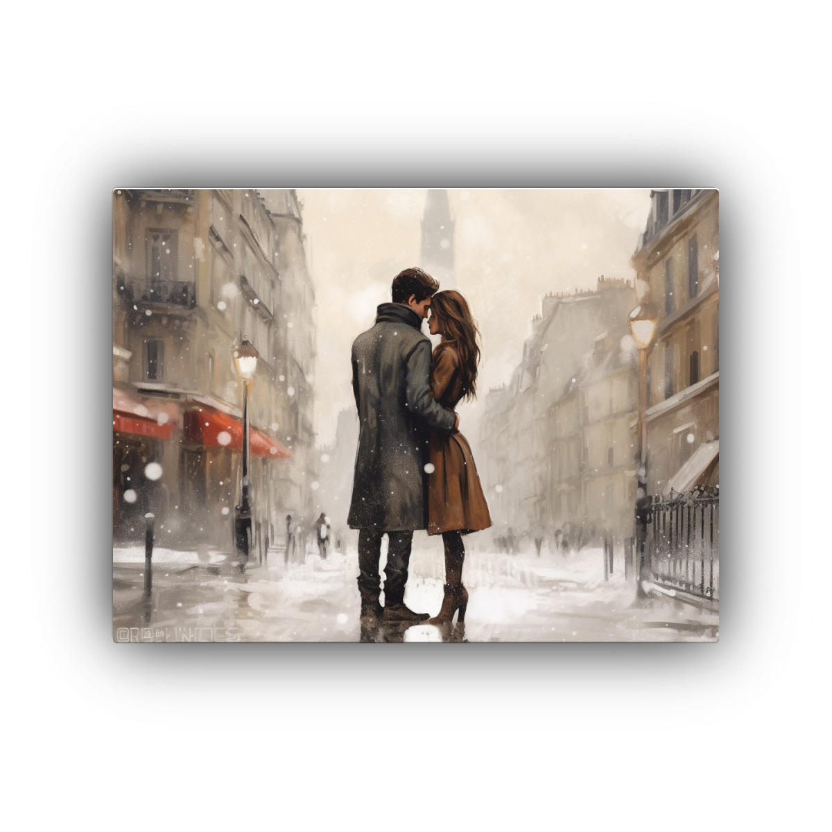 CUADRO EN BASTIDOR: INSPIRACIÓN BONITA EN EL 30X20 CM - 1