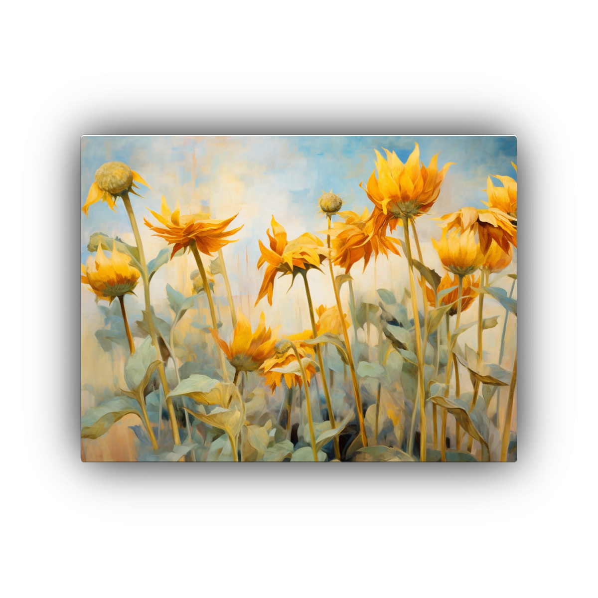 CUADRO TELA BASTIDOR CALIDAD COLORES VIBRANTES 50X40 CM - 1