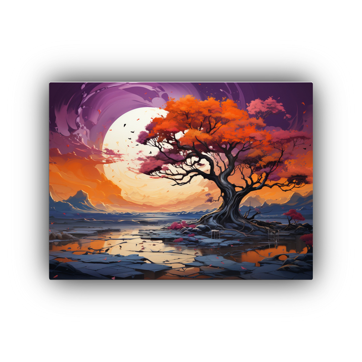 PINTURAS DECORATIVAS DE UN CONCEPTO DE ARTE DE UN 65X50 CM - 1