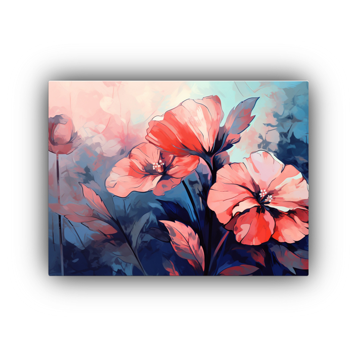 PINTURAS DE DECORACIÓN MODERNAS ESTILO NEONOIR 50X40 CM - 1
