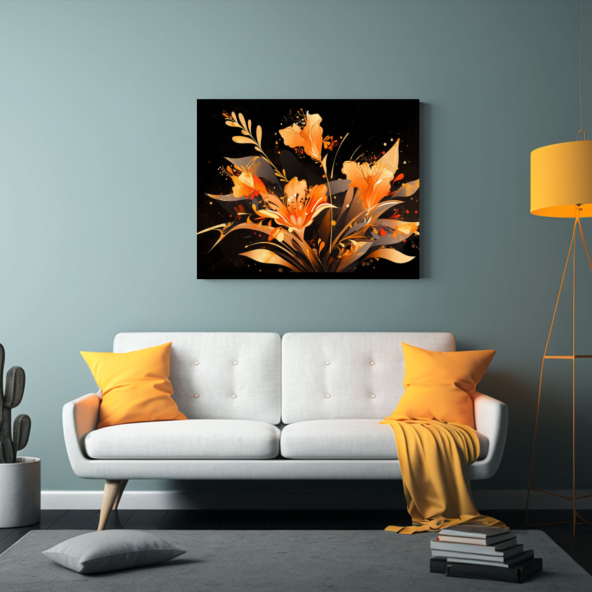 CUADRO IMAGEN MULTICOLOR NEONOIR CON COLORES 50X40 CM - 2