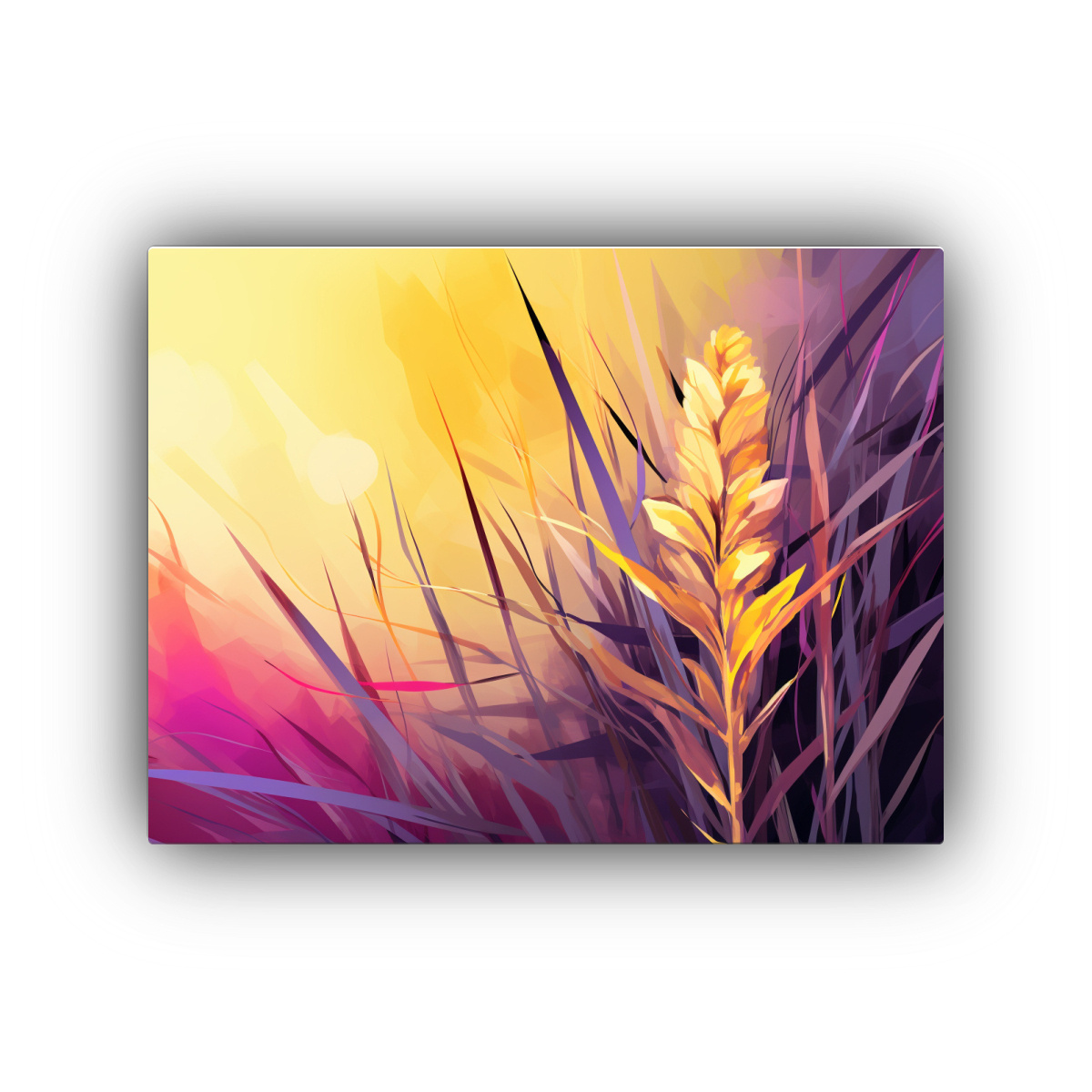 PINTURA DECORATIVA DE ARTE FINO CON VISIÓN DE 120X80 CM - 1