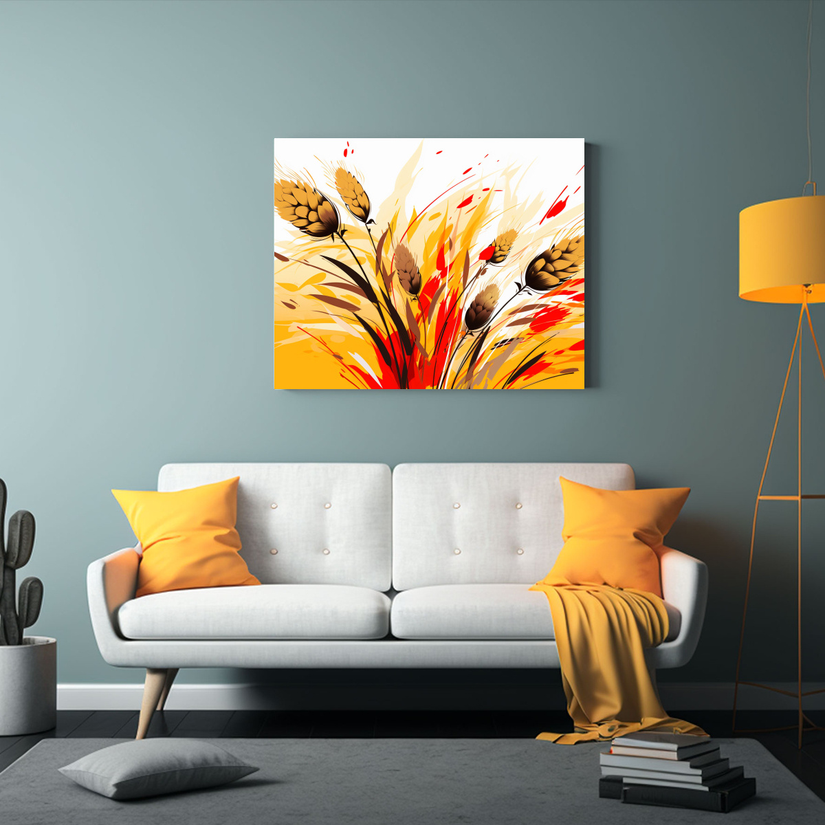 PINTURAS DECORATIVAS MINIMALISTAS DE VENTA CON 45X30 CM - 2