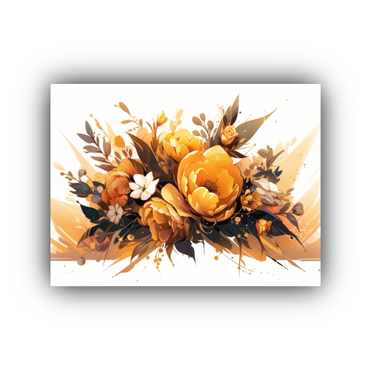 PINTURAS DECORATIVAS EN ESTILO MODERNO 30X20 CM - 1