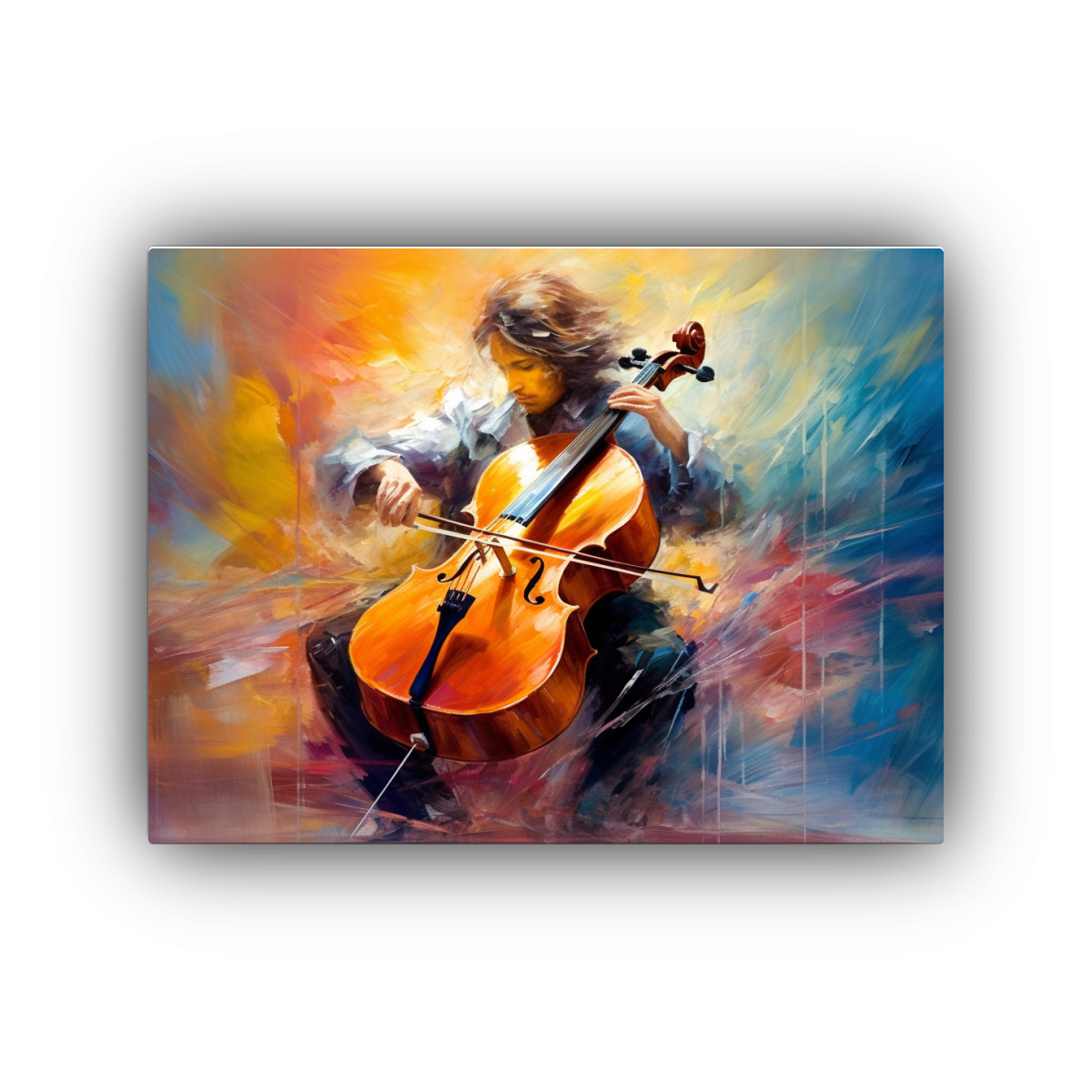 PINTURAS DE DECORACIÓN INSPIRADAS EN LA CLÁSICA 120X80 CM - 1
