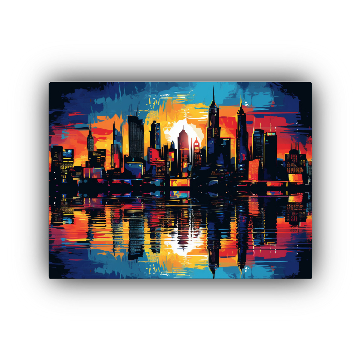 LIENZO TELA STEPANYAN WALPI CIUDAD EE. UU. 40X30 CM - 1