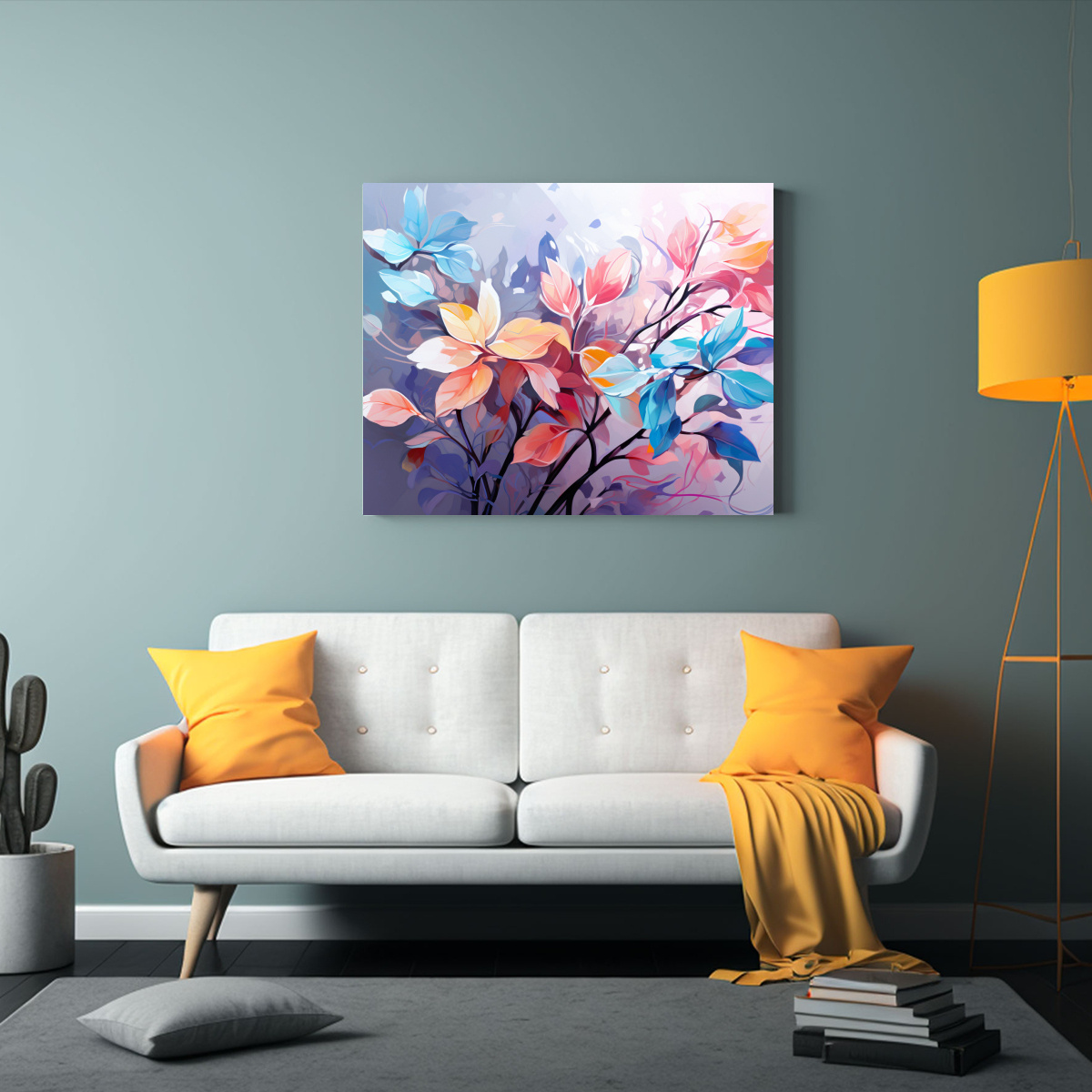 PINTURAS DECORATIVAS ESTILO GALERÍA: ÁRBOL DE 40X30 CM - 2