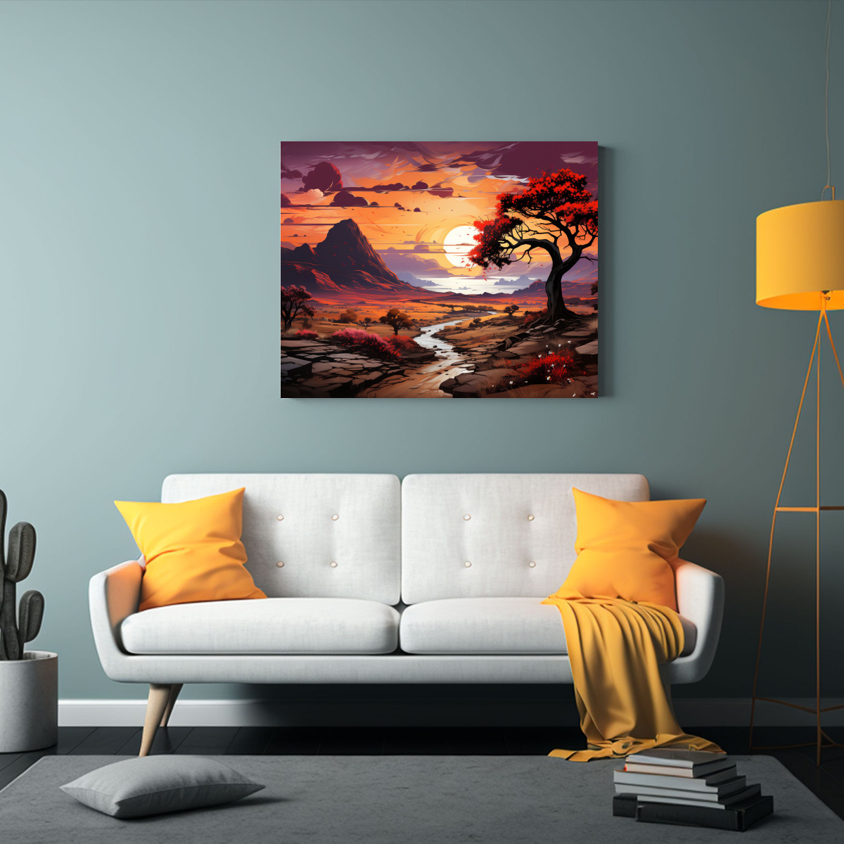 CUADROS DECORATIVOS EQUILIBRADOS: JOSHUA TREE EN 30X20 CM - 2
