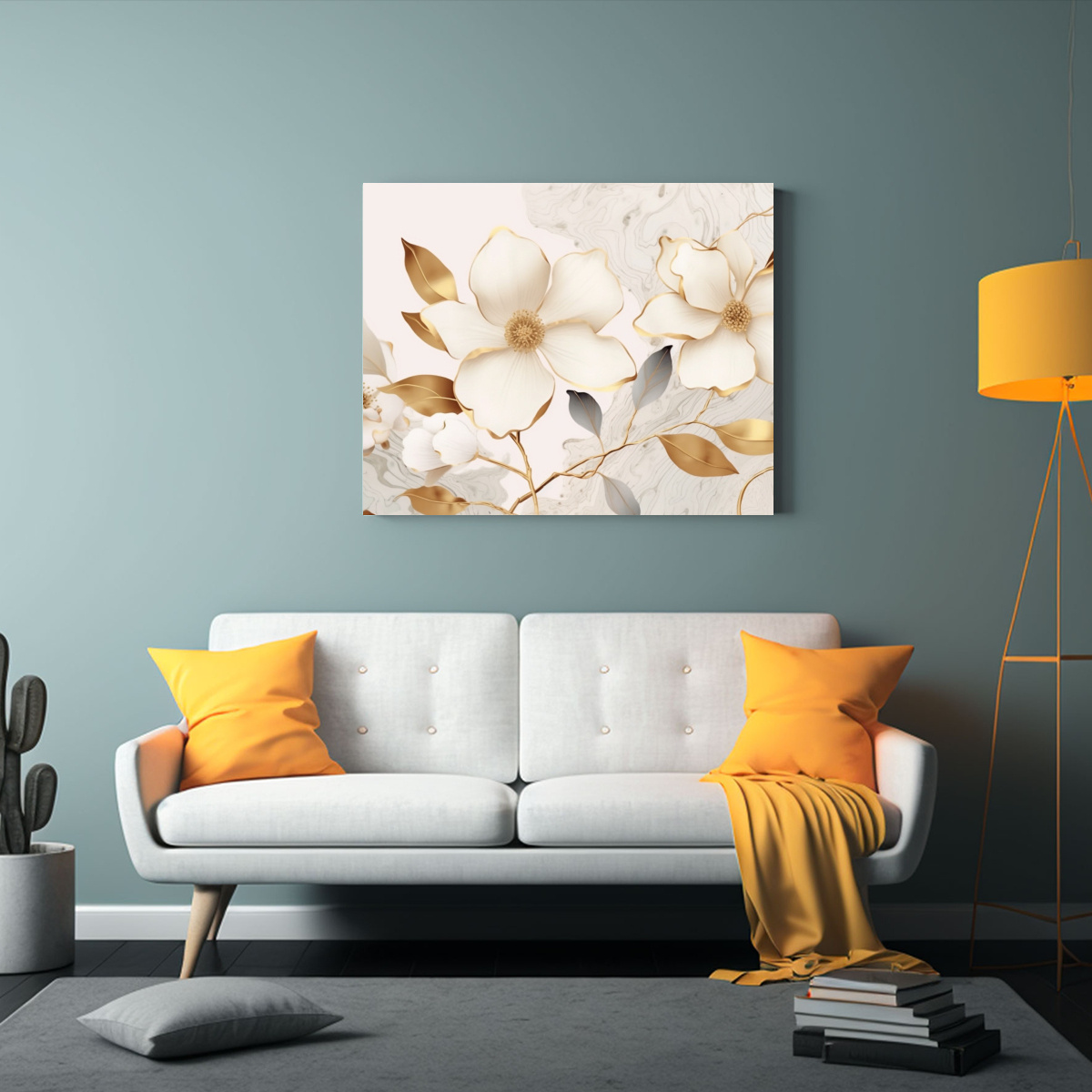 CUADRO DE COMPOSICIÓN ÚNICA CON ESTILO 50X40 CM - 2