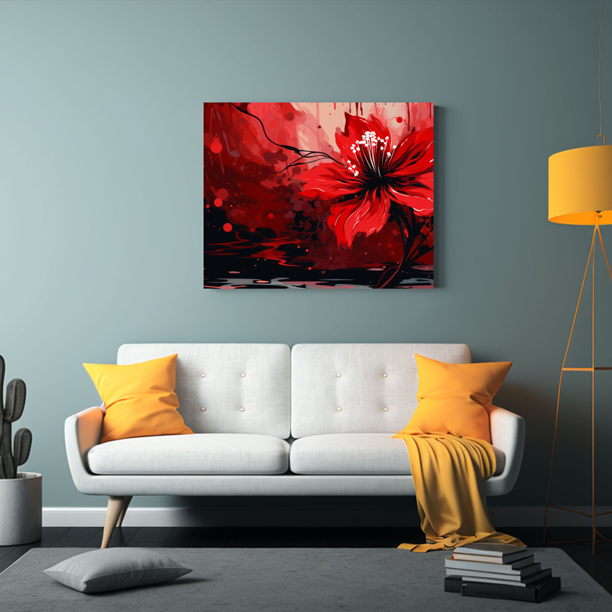 PINTURAS DECORATIVAS ESTILO MEDIO BRILLANTE: ARTE 30X20 CM - 2