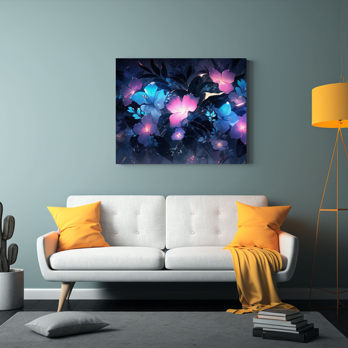 CUADROS DECORATIVOS ESTILO POP ART NEONOIR EN 75X50 CM - 2