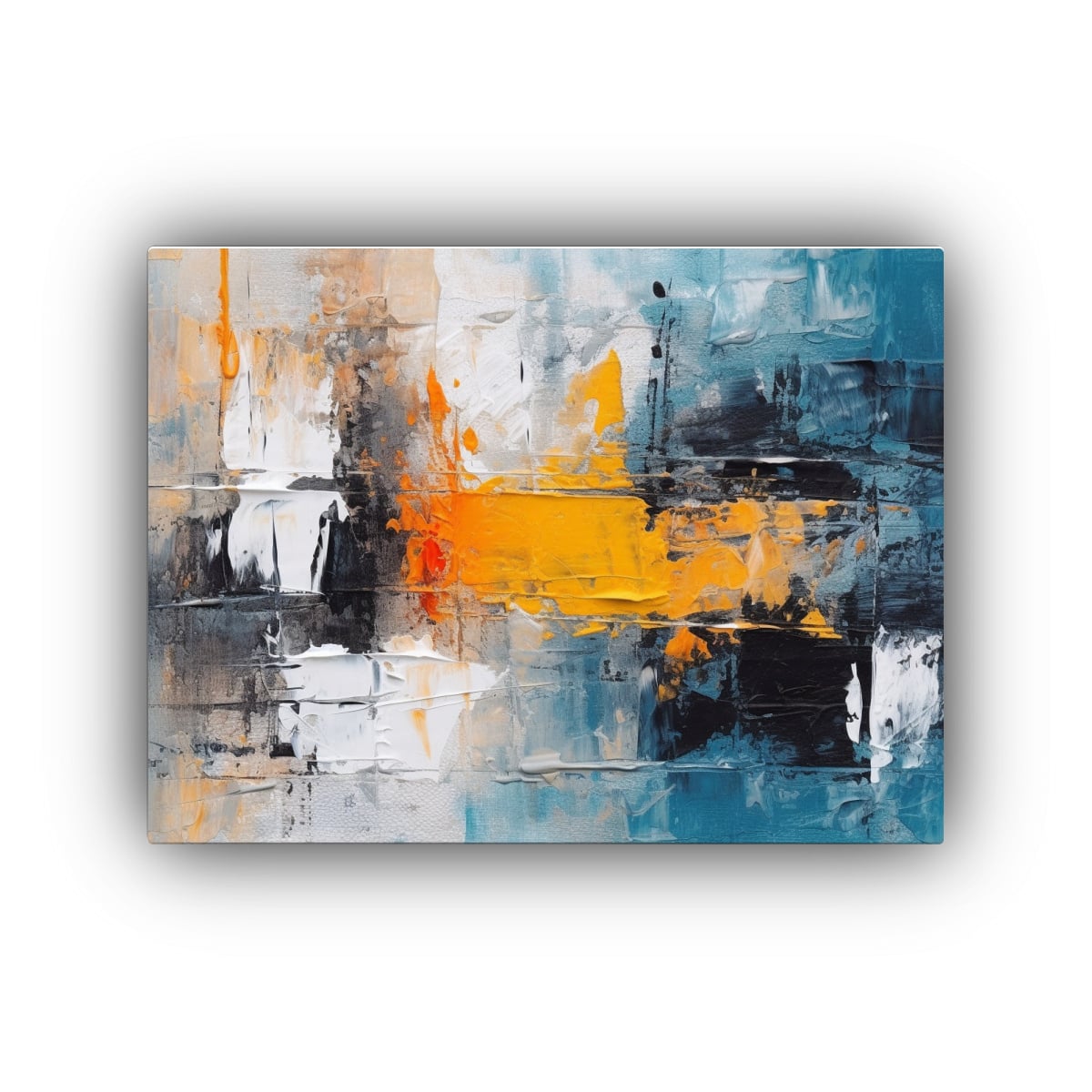 CUADROS DECORATIVOS ABSTRACTOS MINIMALISTAS DE 90X60 CM - 1