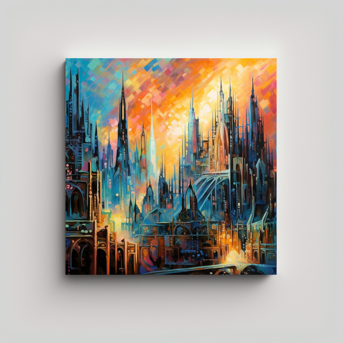 CUADROS EN BASTIDOR: BELLEZA DE LA FOTOGRAFÍA, 70X70 CM - 1