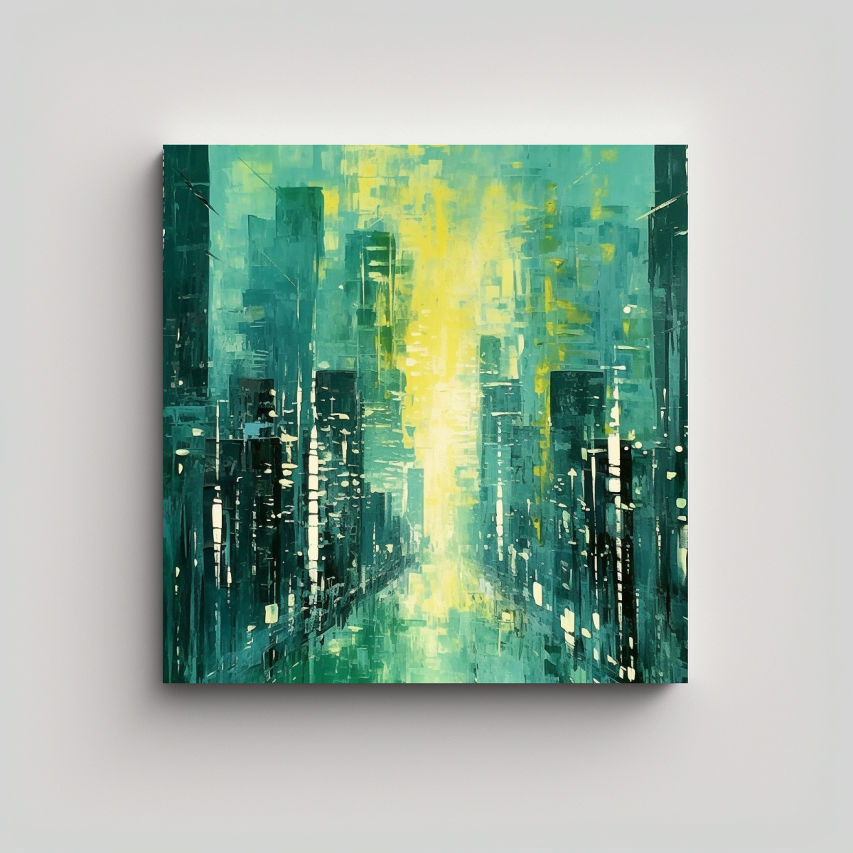 CUADRO CUADRO LINDA: TU VISIÓN DEL MUNDO EN 70X70 CM - 1