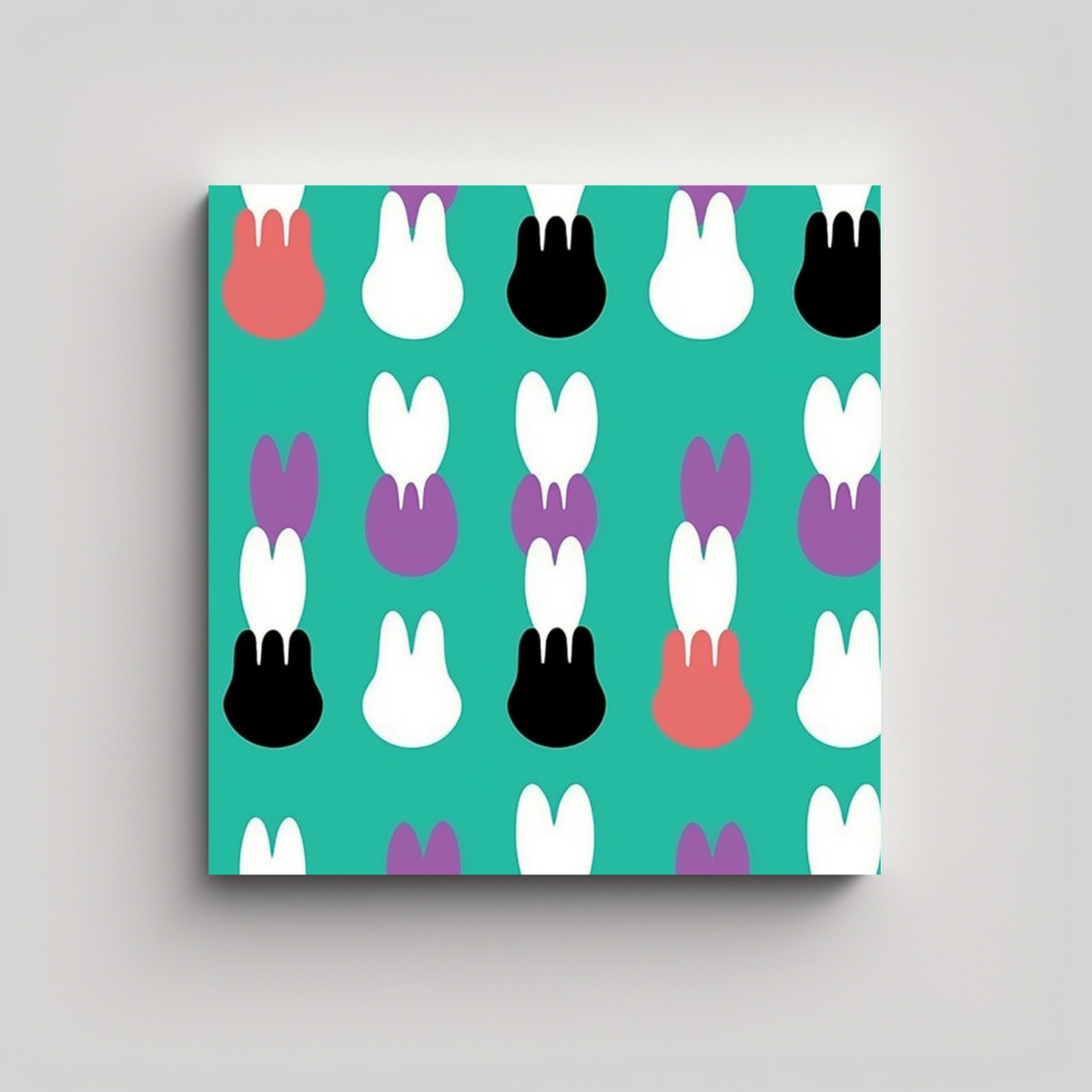 CUADRO DECORATIVO CON MOTIVO DE COMPOSICIÓN EN 30X30 CM - 1