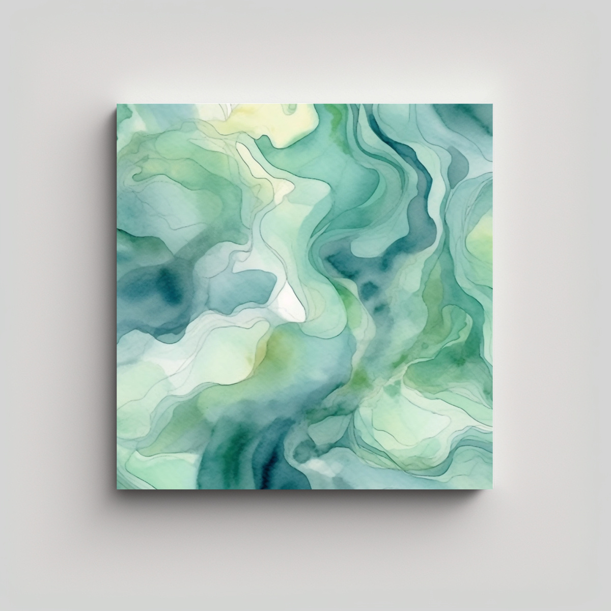 FONDO ACUARELA ABSTRACTO ORGÁNICO EN TONOS 20X20 CM - 1