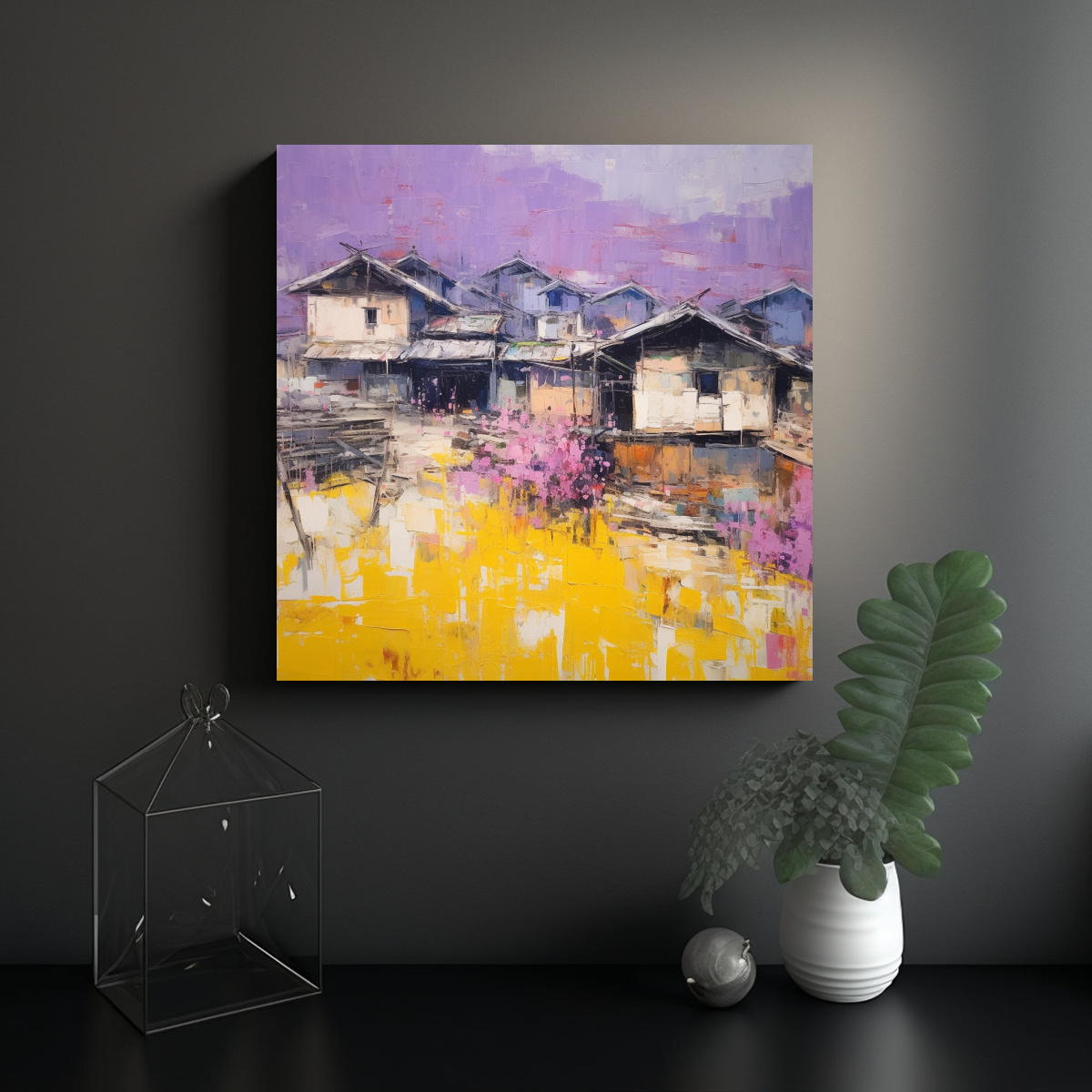 ARTE DE PARED FOTOGRAFÍA POP ART JONAS BETSON 70X70 CM - 2