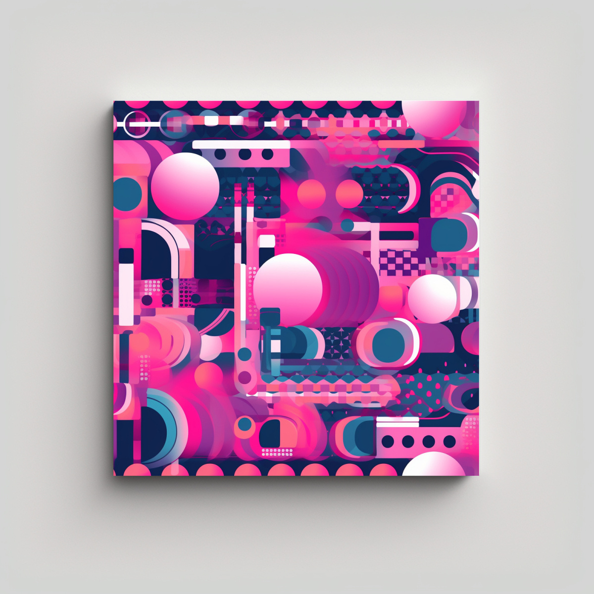 PATRÓN ABSTRACTO INSPIRADO EN LA GEOMETRÍA PARA 60X60 CM - 1