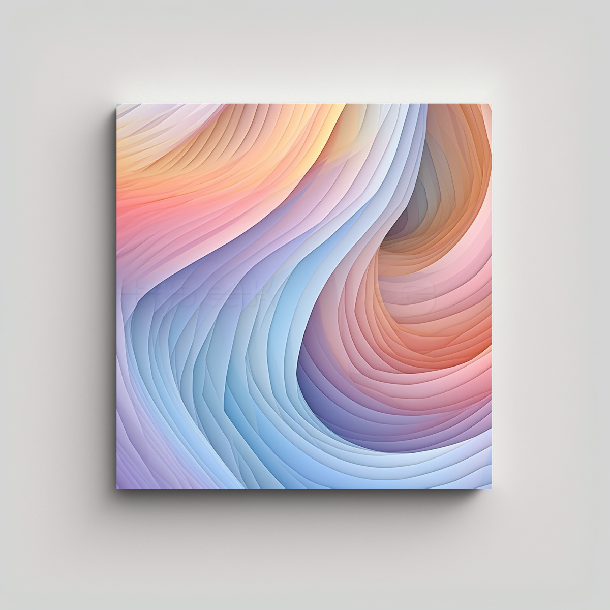 FONDO ABSTRACTO EN COLORES PASTELES PARA DECORAR 50X50 CM - 1