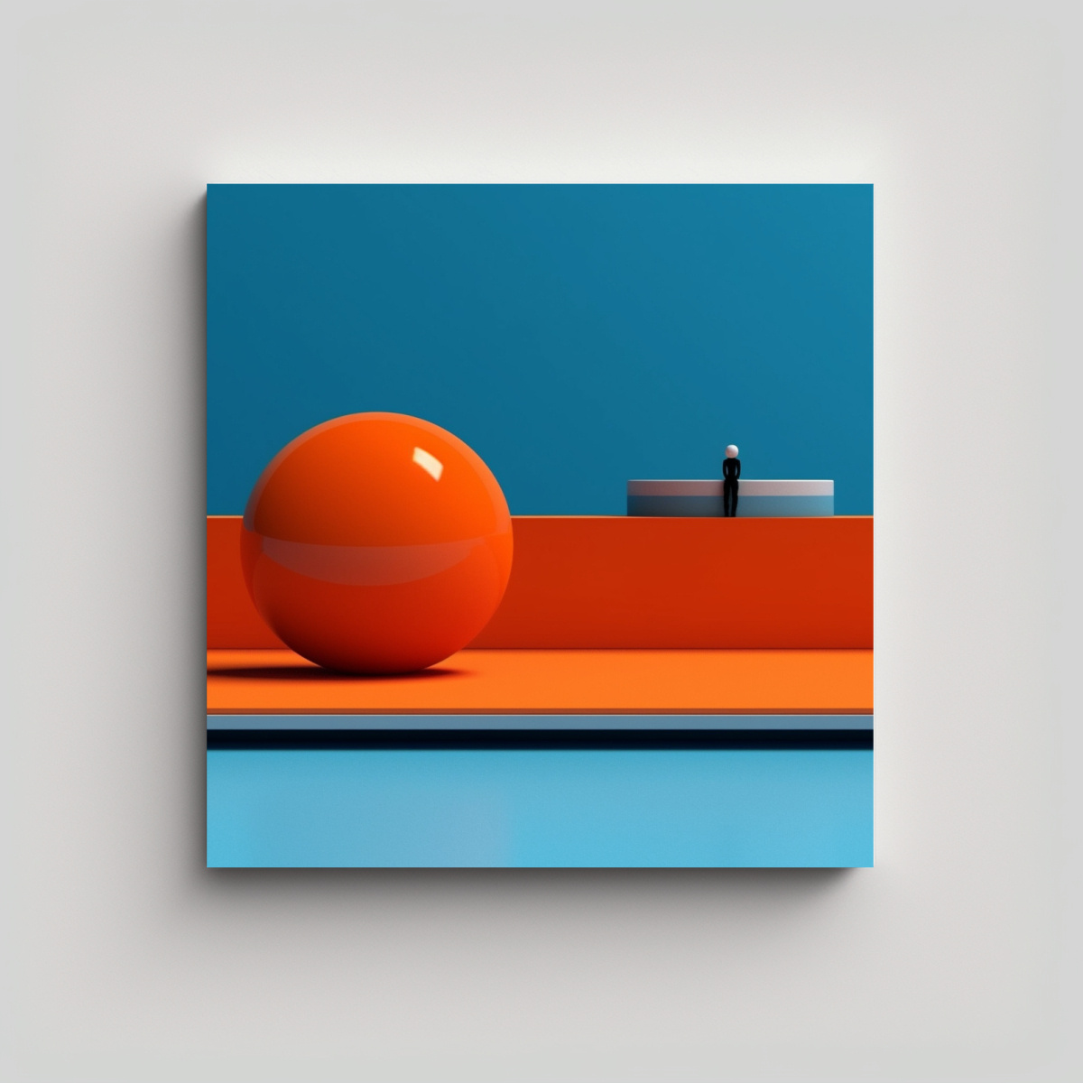 PINTURAS DECORATIVAS MINIMALISTAS: VENTAJAS DE LA 70X70 CM - 1