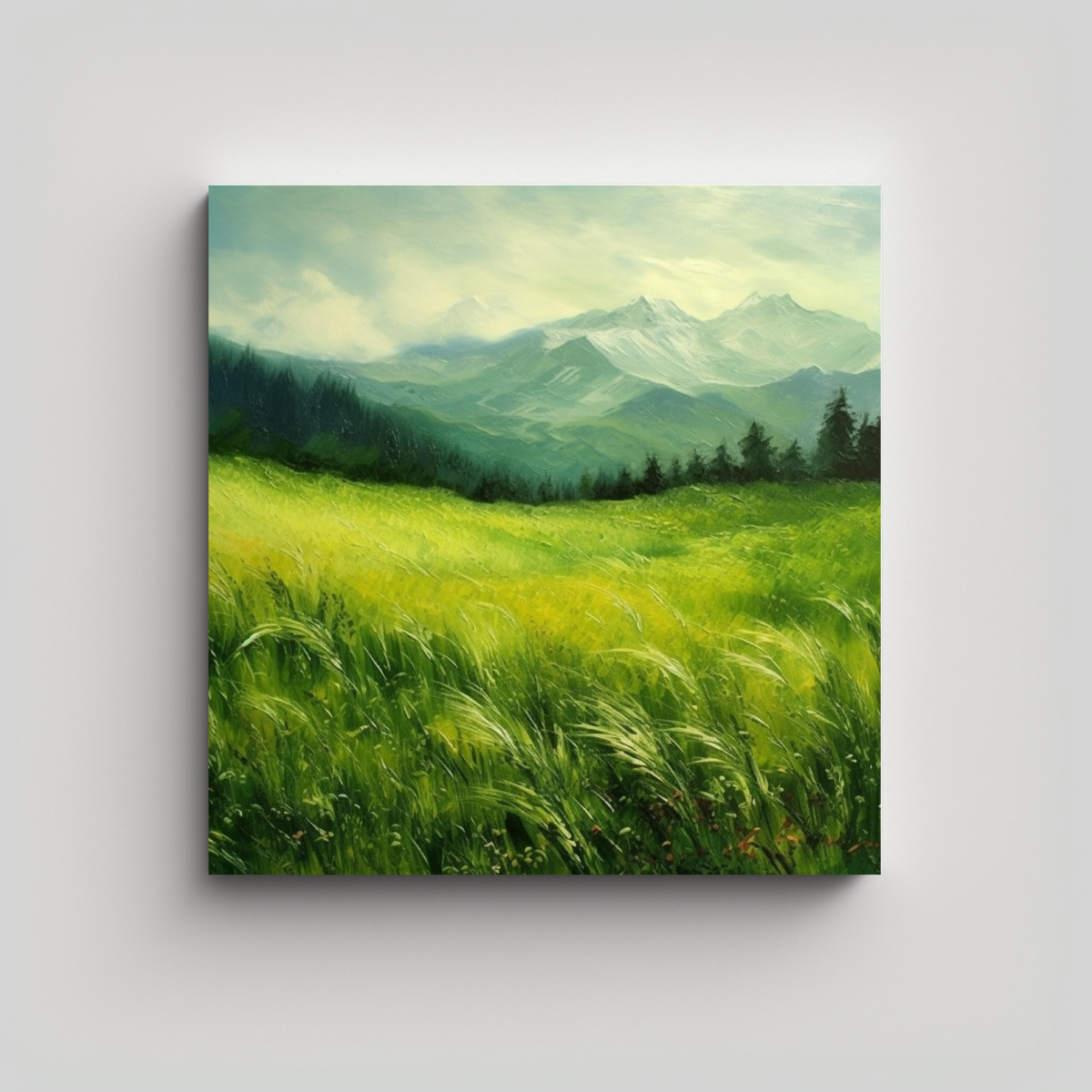 PINTURAS DECORATIVAS VANGUARDIA MULTICOLOR EN 60X60 CM - 1