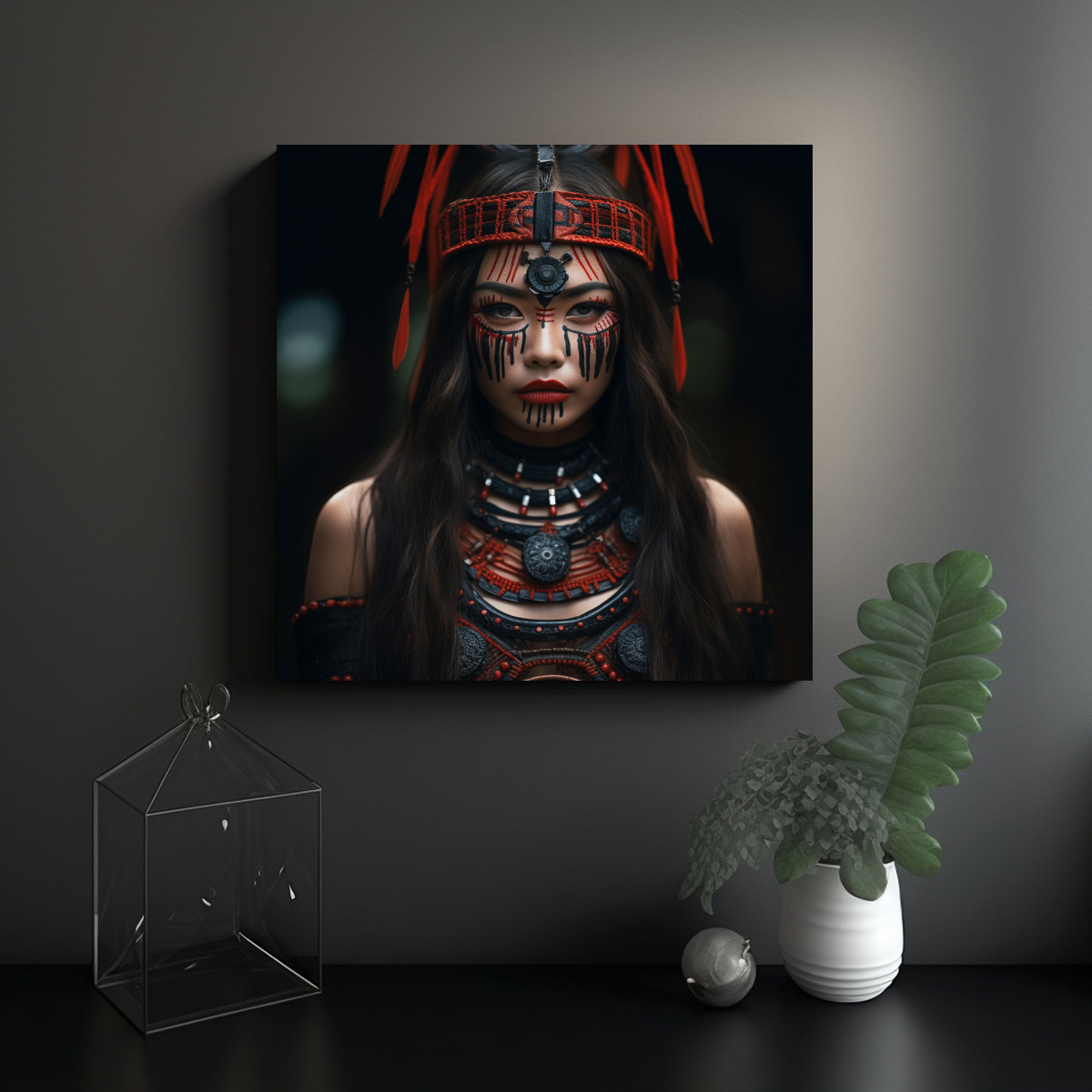PINTURAS DE DECORACIÓN CON ESTILO VANGUARDISTA Y 100X100 CM - 2