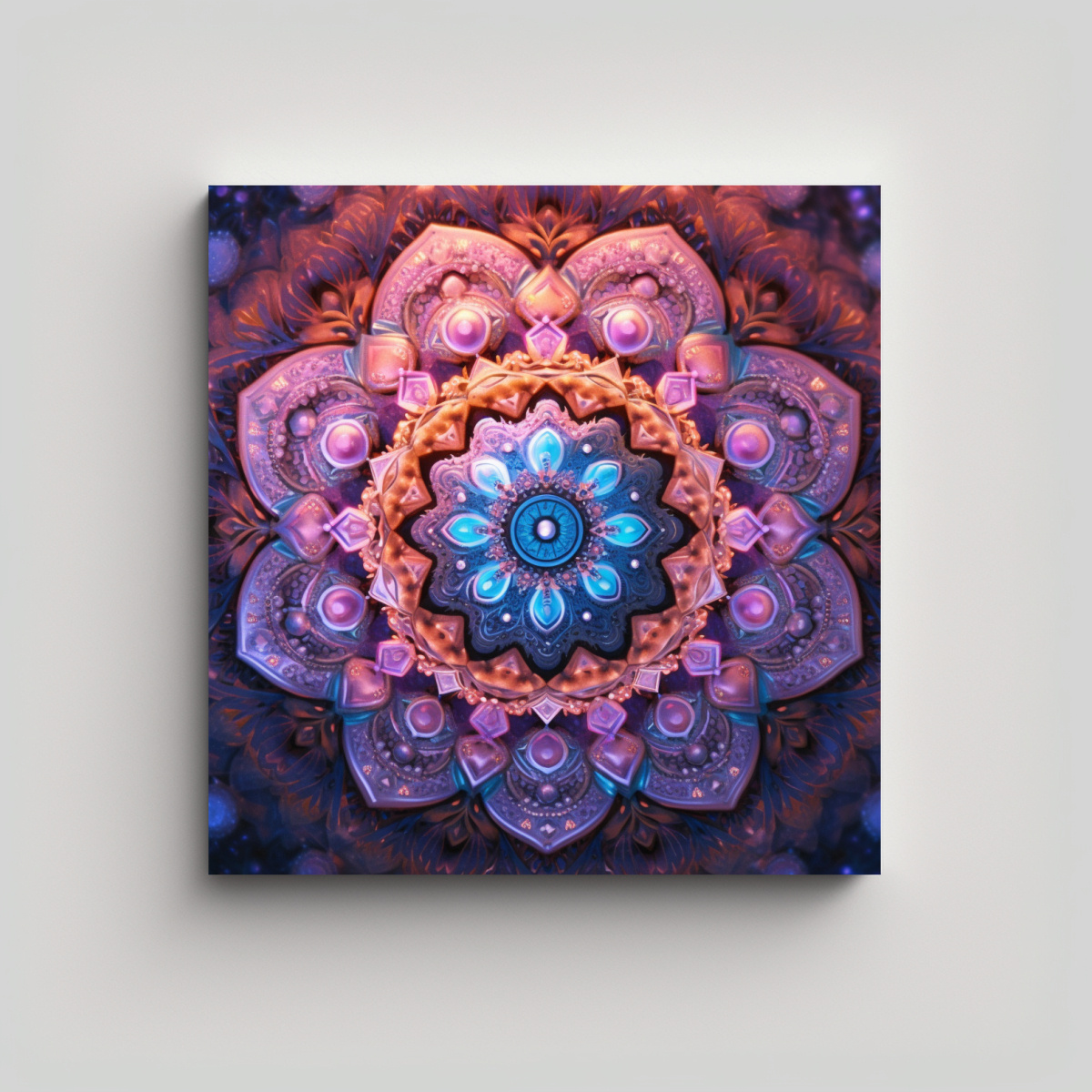 PINTURAS DE PARED ABSTRACTAS PARA INTERIORES CON 20X20 CM - 1