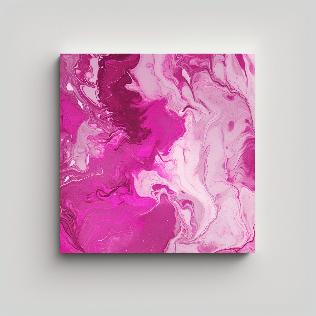 PINTURAS DECORATIVAS DE MÁRMOL MAGENTA 50X50 CM - 1