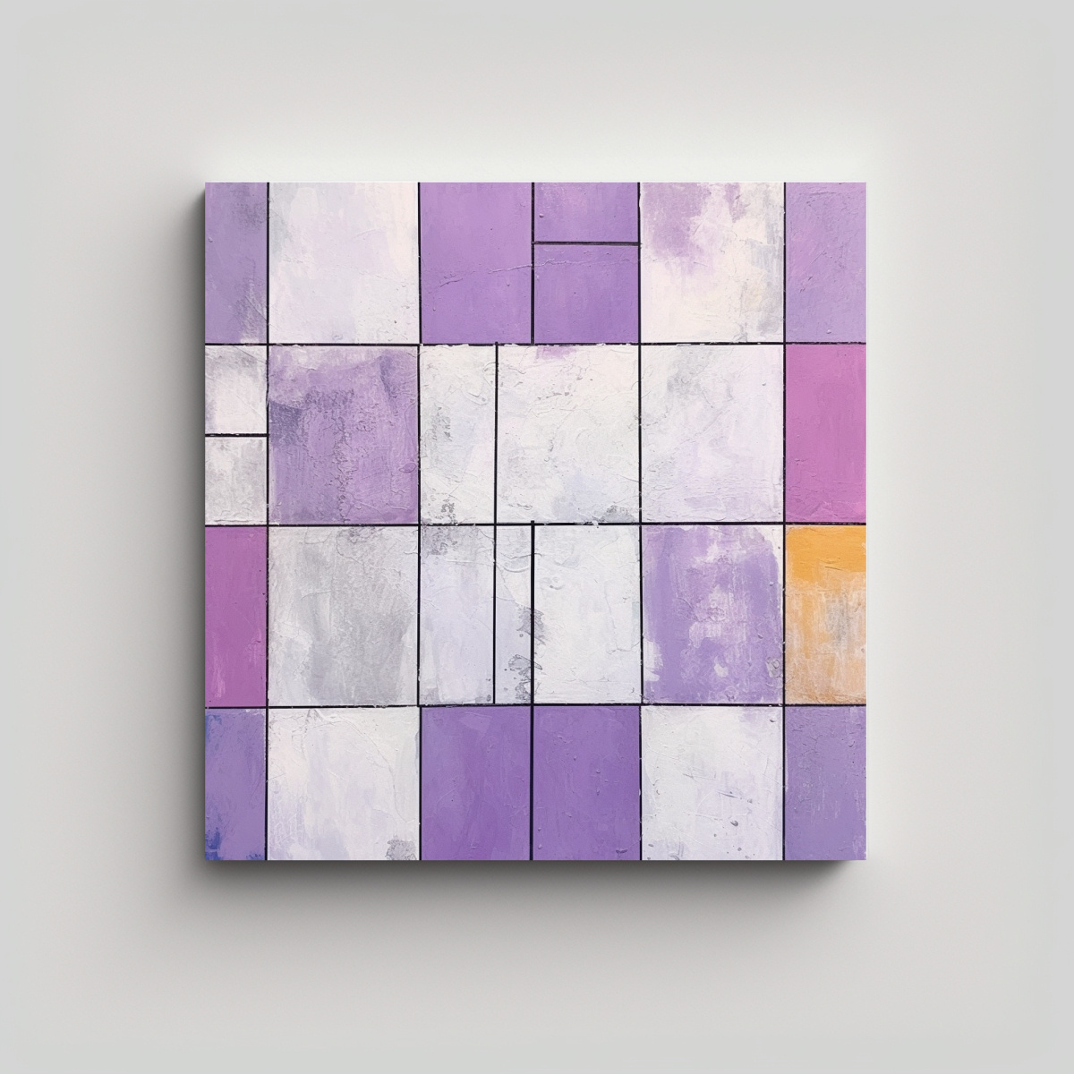 OBRA ARTE MINIMALISTA MODERNA: INTENSO CONCEPTO 30X30 CM - 1