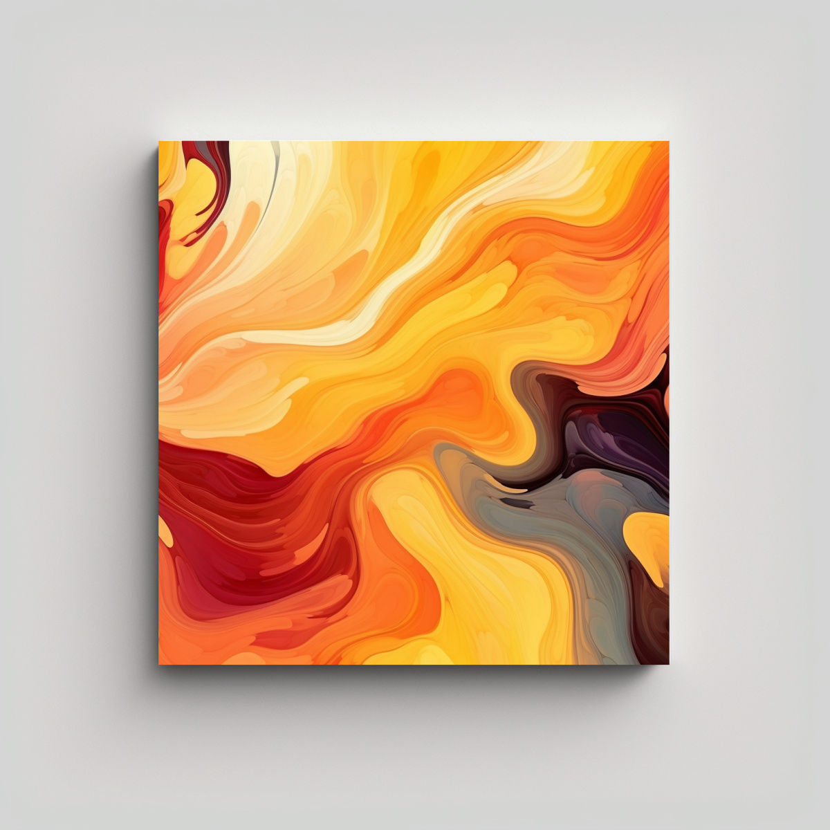 FONDO ABSTRACTO COLORIDO CON CÁLIDOS COLORES 30X30 CM - 1