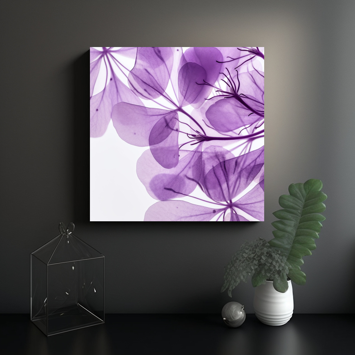 PINTURAS DECORATIVAS DE ARTE MINIMALISTA DE 90X90 CM - 2