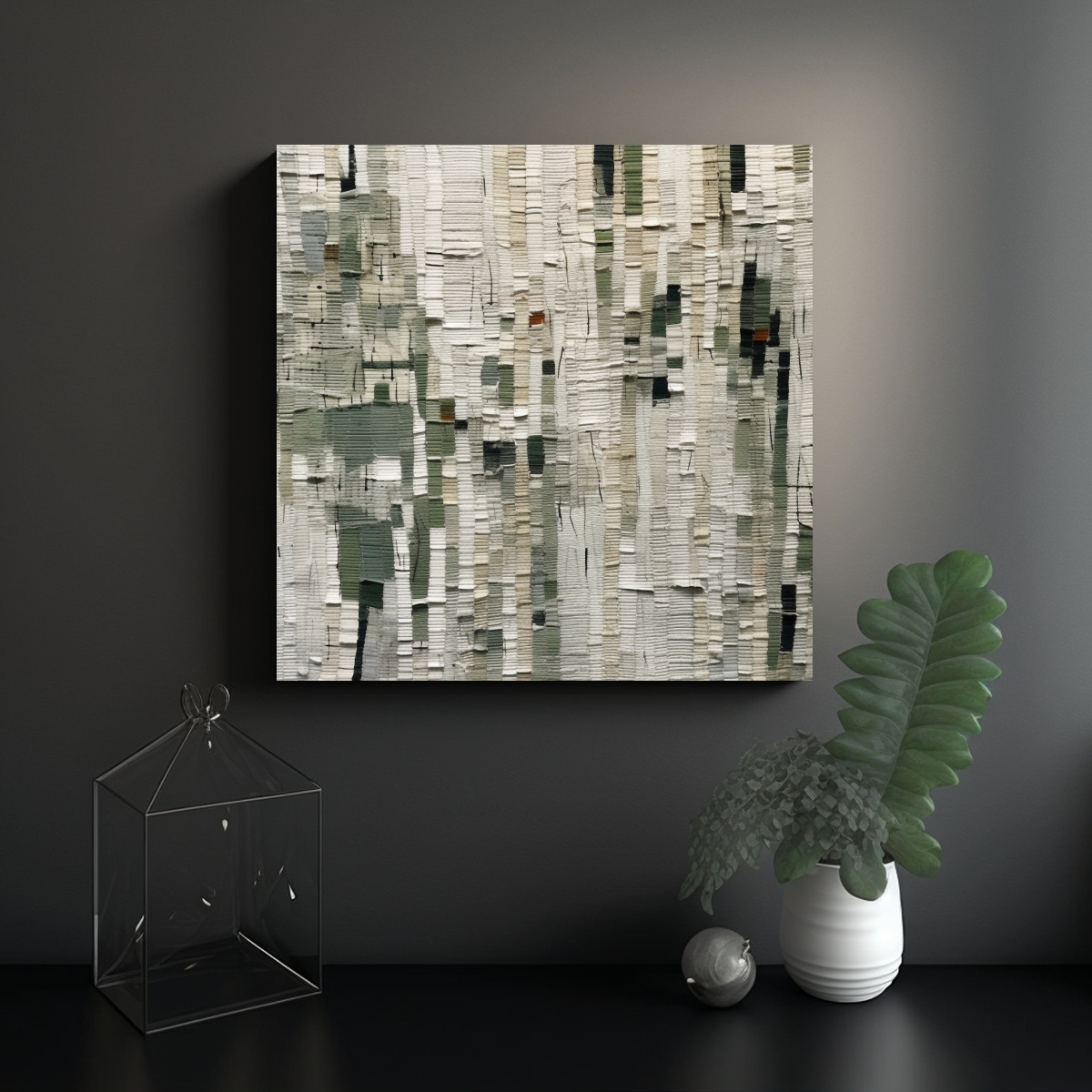 VENTA PERSPECTIVA: ARTE DE PARED MINIMALISTA 30X30 CM - 2