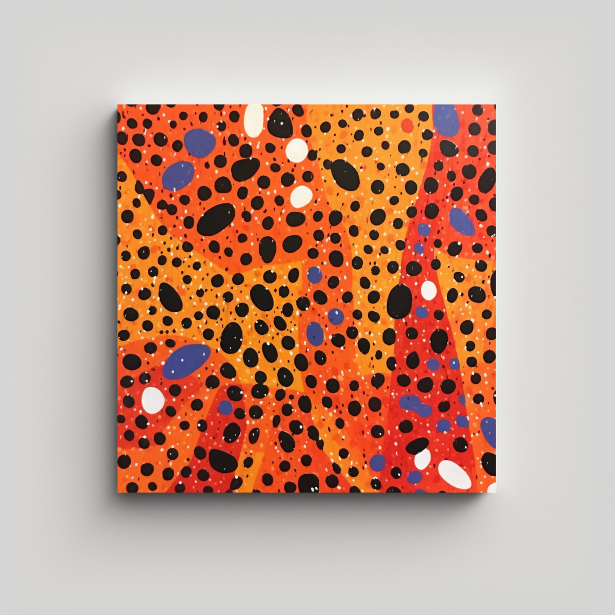 LIENZO DECORATIVO VISIÓN DE UNA PINTURA 30X30 CM - 1