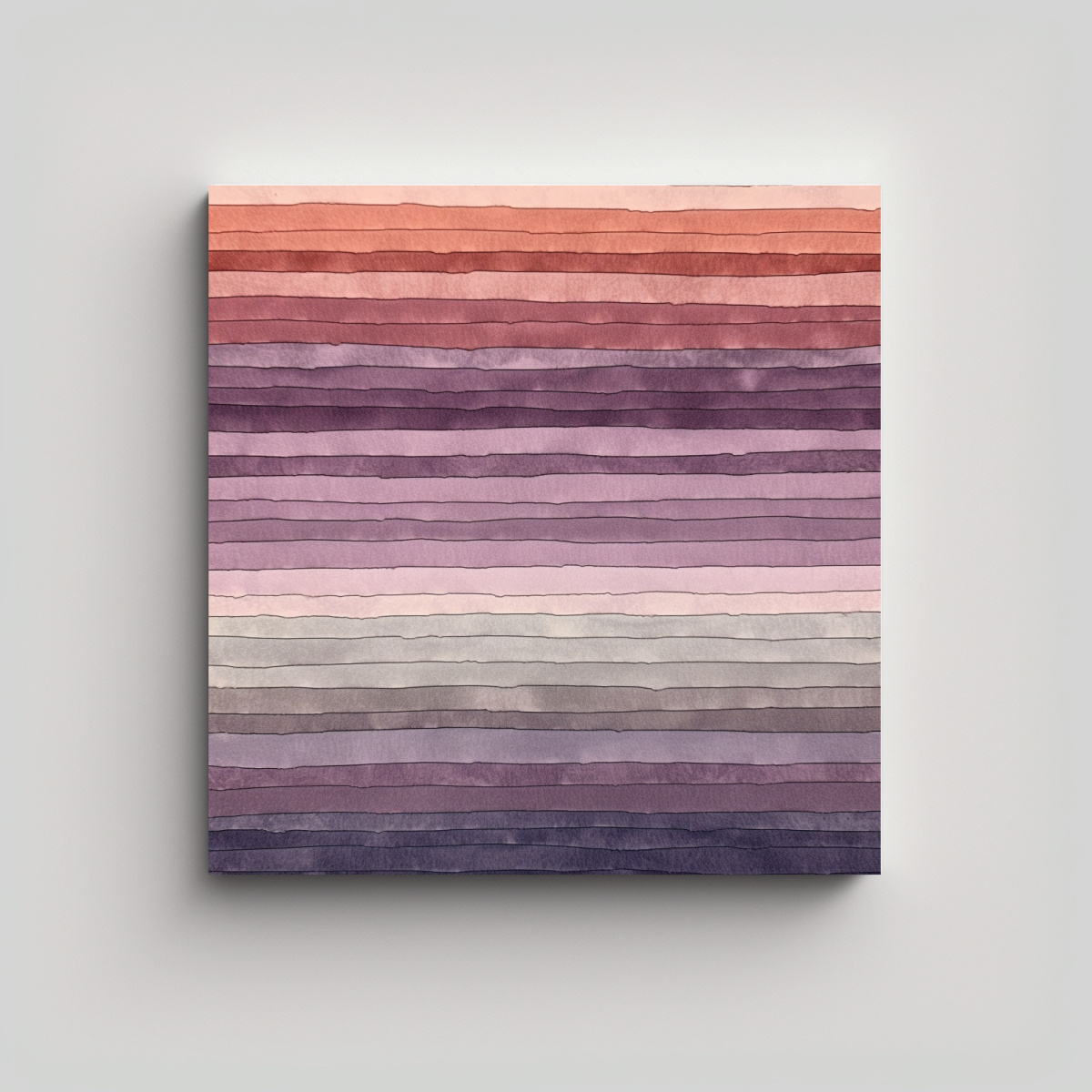 OBRA ARTE MODERNA MINIMALISTA: COMPOSICIÓN 40X40 CM - 1