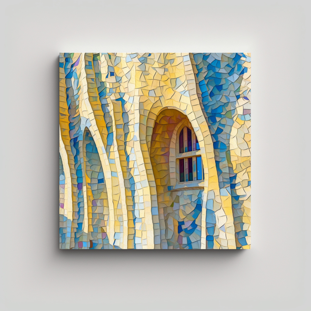 CUADRO DECORATIVO INSPIRADO EN EL ESTILO DE 40X40 CM - 1