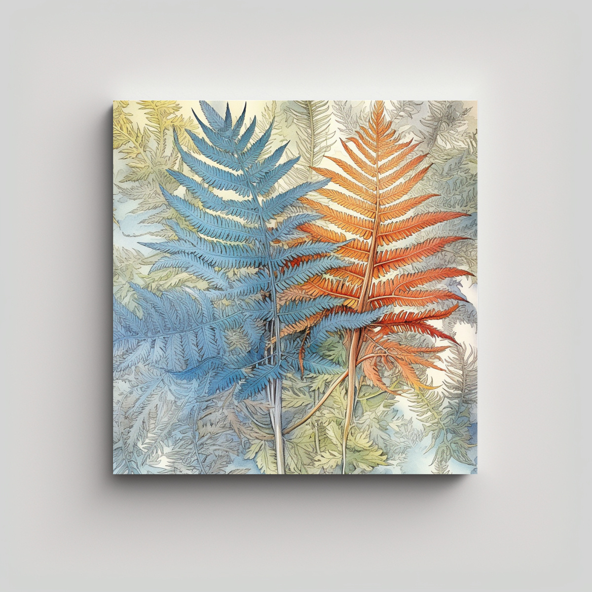 CUADRO ESTILO GALERÍA CYATHEA SPINULOSA CYATHEA 100X100 CM - 1