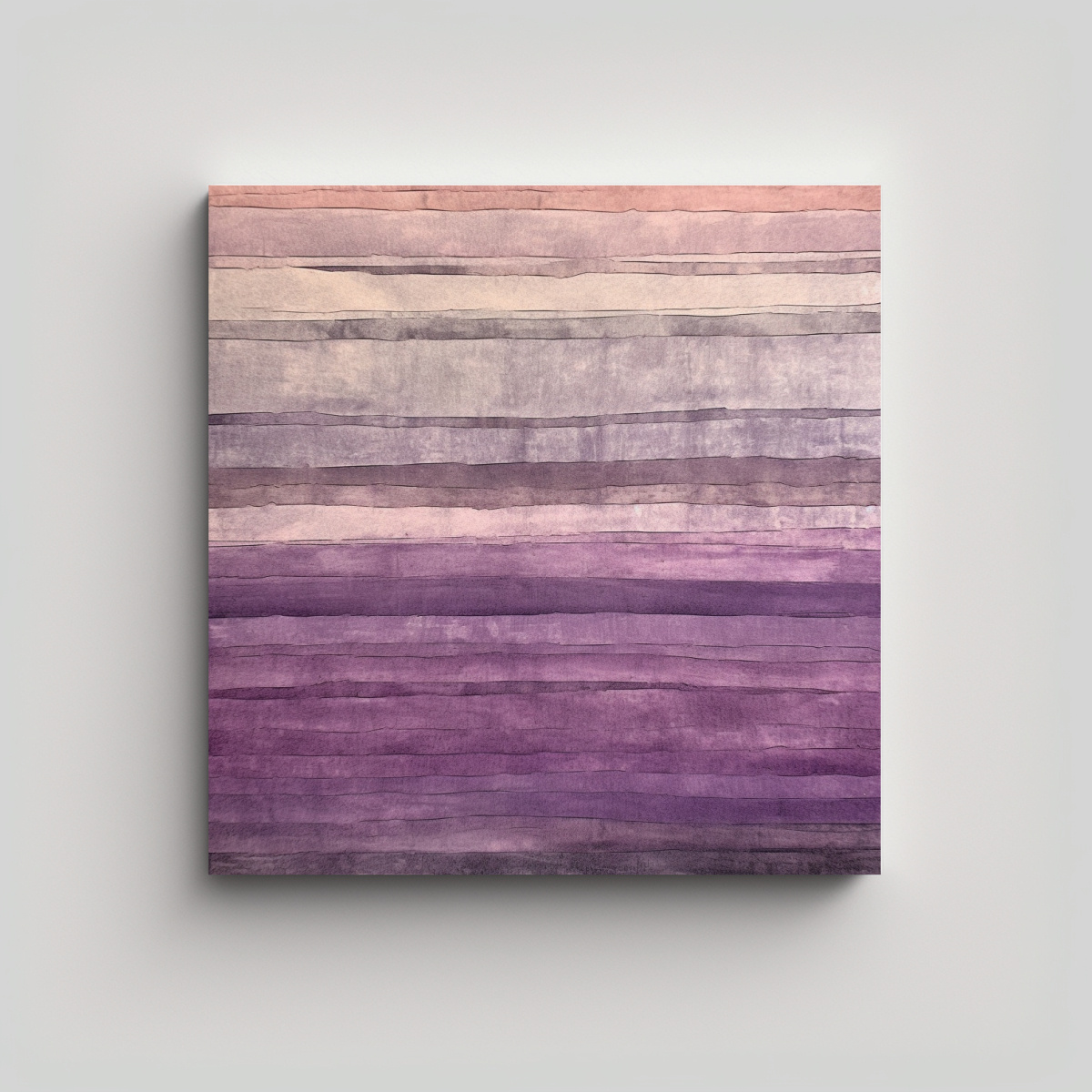 OBRA DE ARTE MODERNA MINIMALISTA QUE EXPRESA 20X20 CM - 1