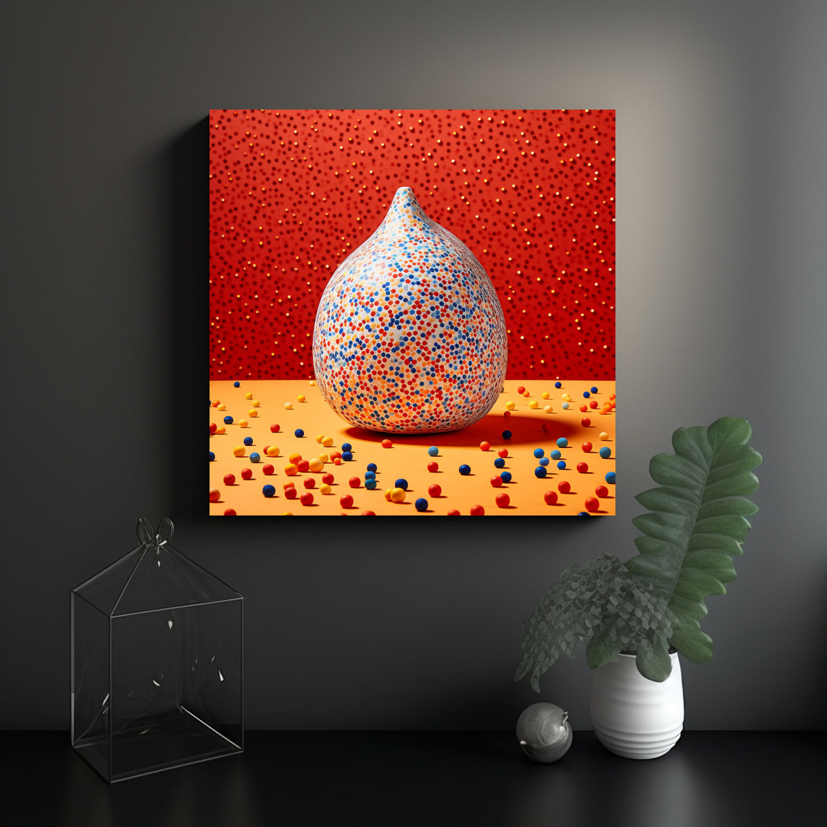 CUADRO FOTOGRAFÍA DECORATIVA CERÁMICA 50X50 CM - 2