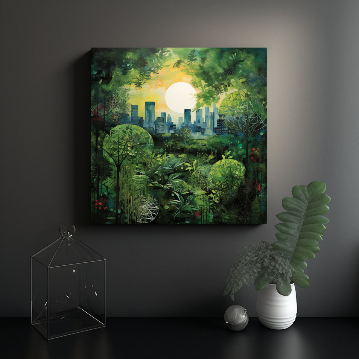 CUADRO DE FOTOGRAFÍA PARA COCINA CON MOTIVOS DE 30X30 CM - 2