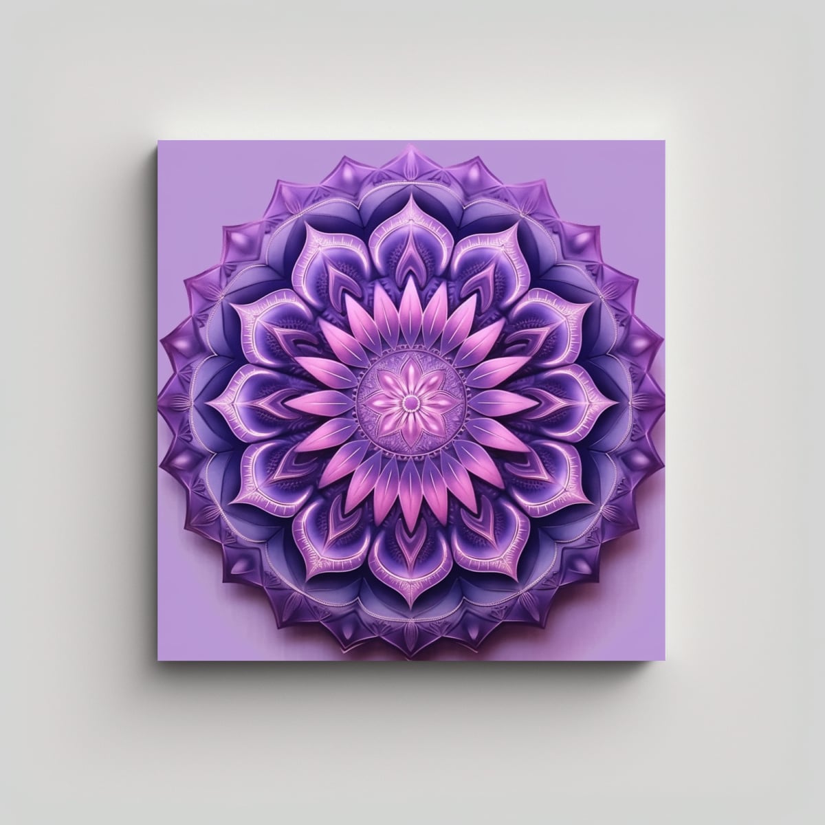 CUADROS DECORATIVOS DE LÍNEAS FINAS EN TONOS 40X40 CM - 1