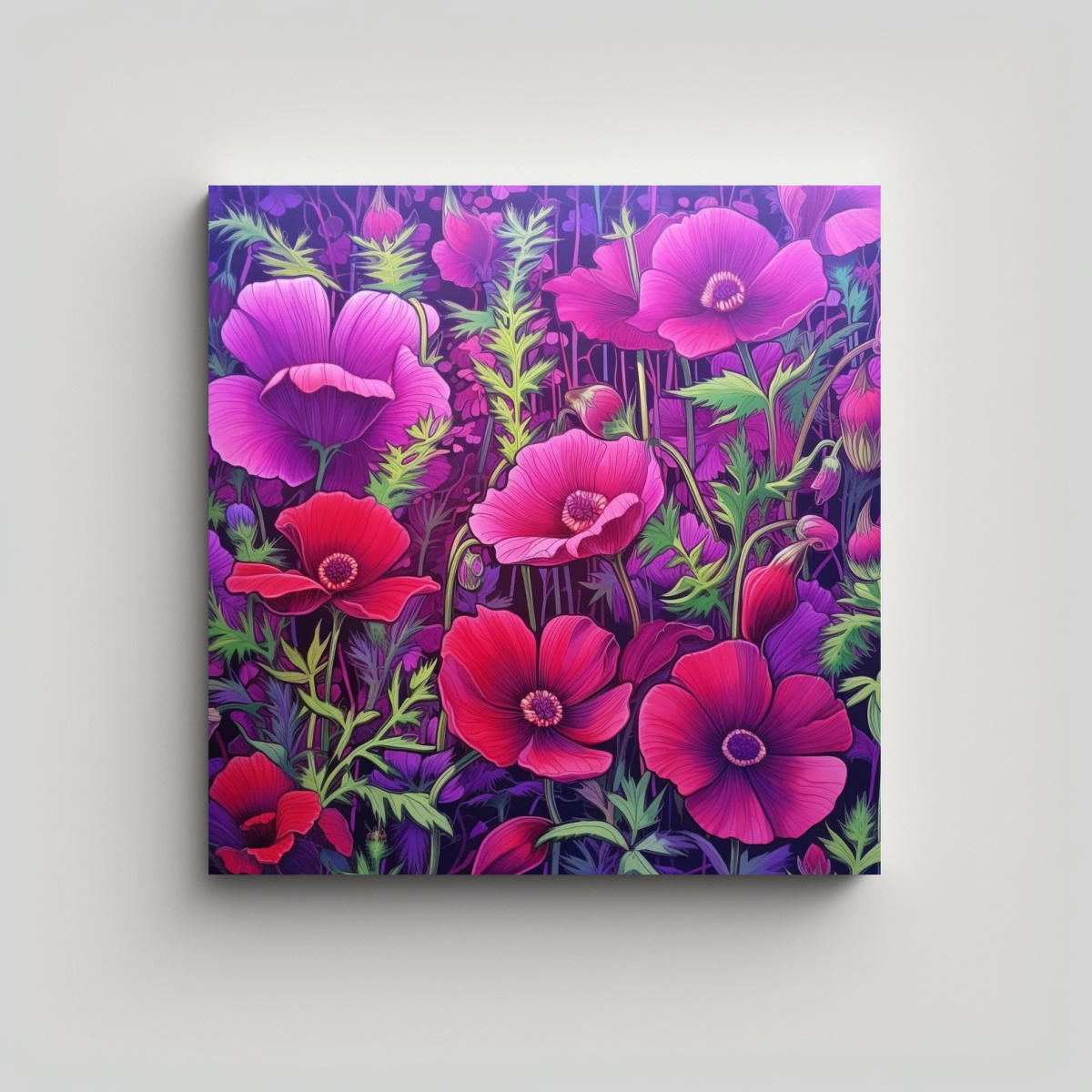 PINTURAS DECORATIVAS DE CUADROS CREATIVOS CON 100X100 CM - 1