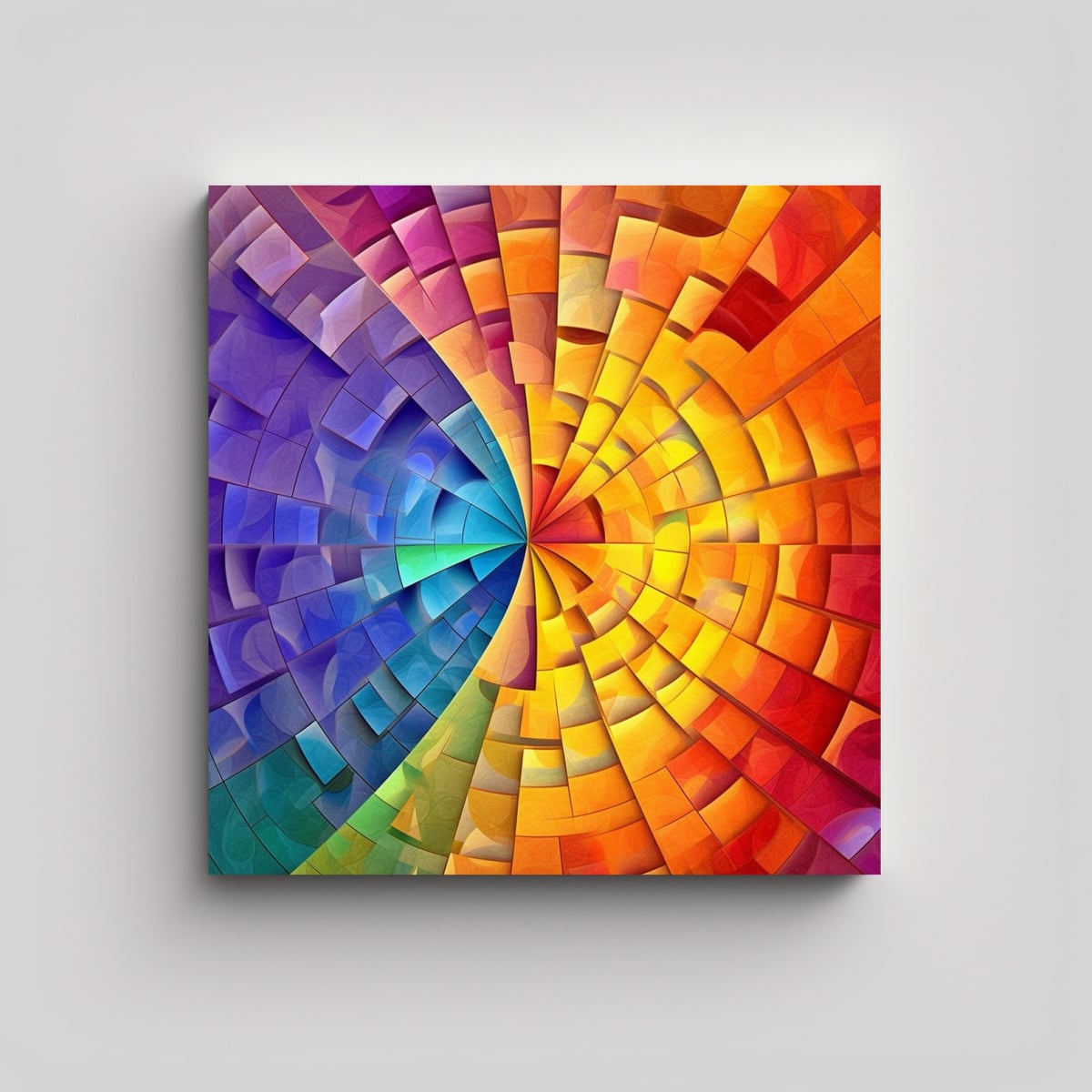 CUADROS DECORATIVOS DE ESTILO MICHELANGELESCO 60X60 CM - 1