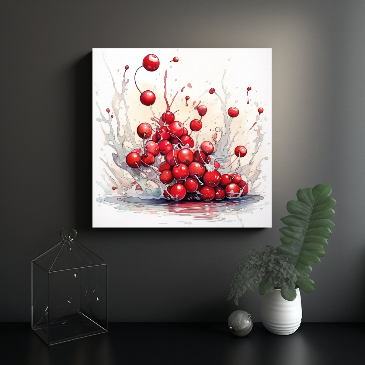 CUADROS ARTE DE PARED MOVIMIENTO ENIGMATICO PARA 60X60 CM - 2