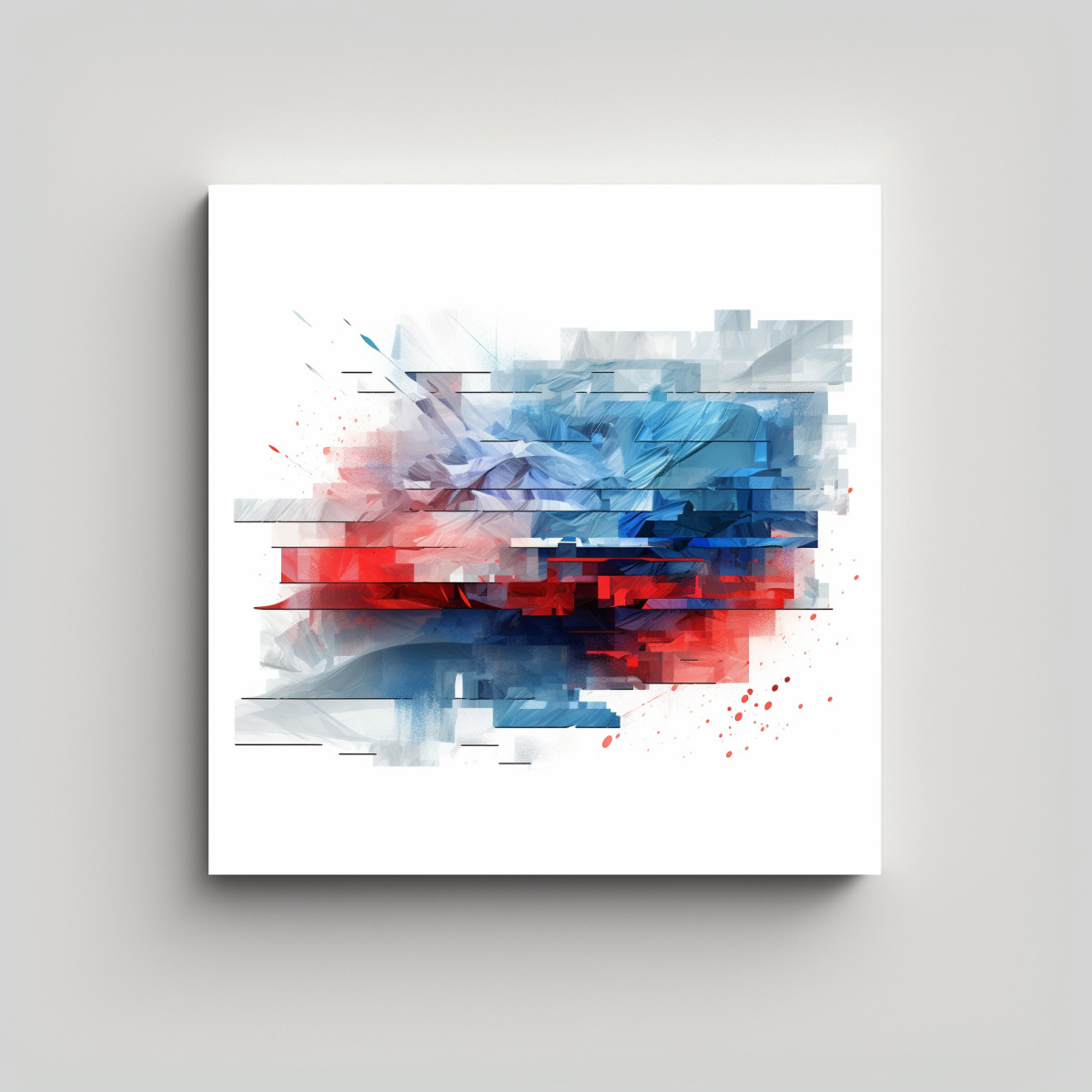 PINTURAS DECORATIVAS DE CONCEPTO ALEGRE EN 90X90 CM - 1
