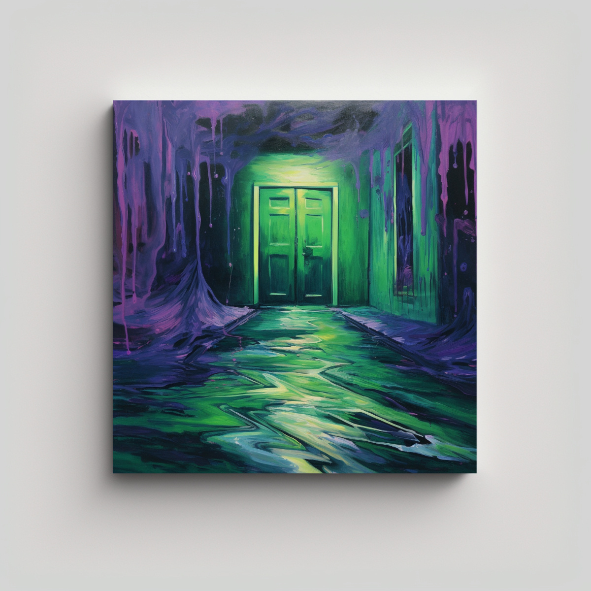 PINTURAS DE DECORACIÓN PARA HABITACIÓN INUNDADA 20X20 CM - 1