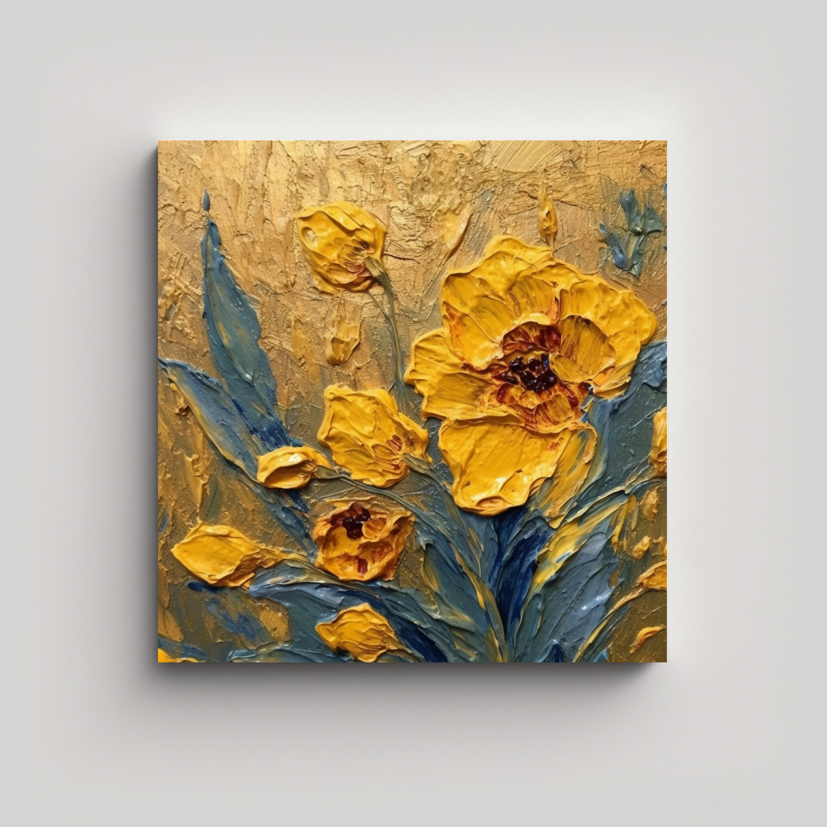 PINTURAS DE DECORACIÓN DE BELLEZA ABSTRACTA EN 60X60 CM - 1