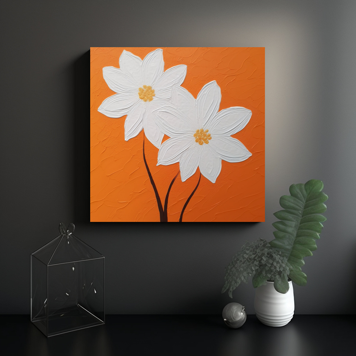 PINTURAS DECORATIVAS PARA UNA COMPOSICIÓN 30X30 CM - 2