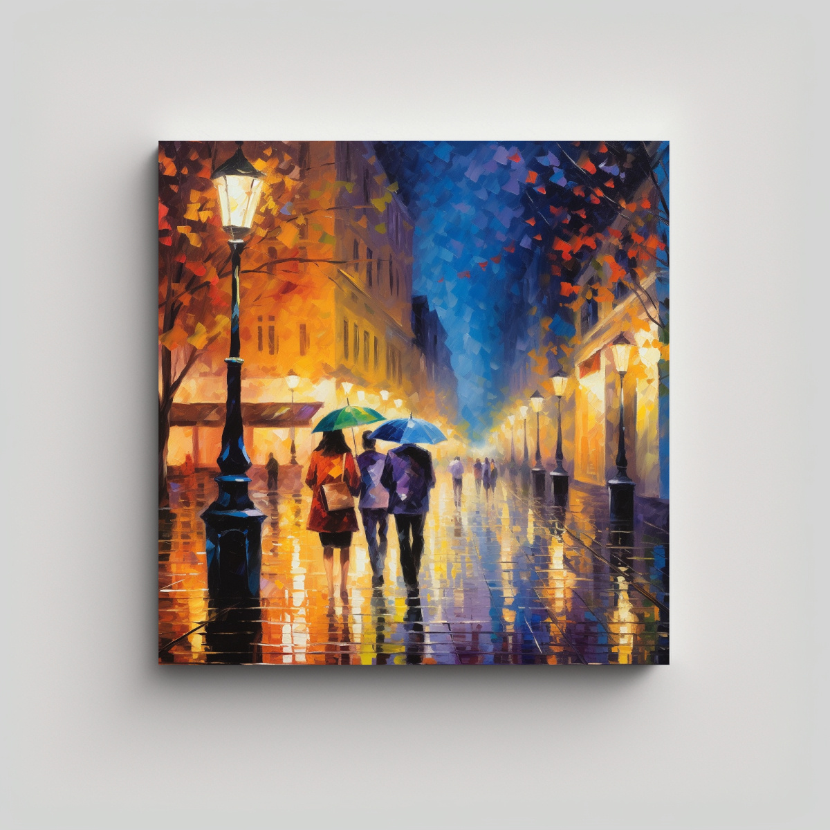 PINTURAS DE DECORACIÓN CON INTRINCADOS DETALLES 100X100 CM - 1
