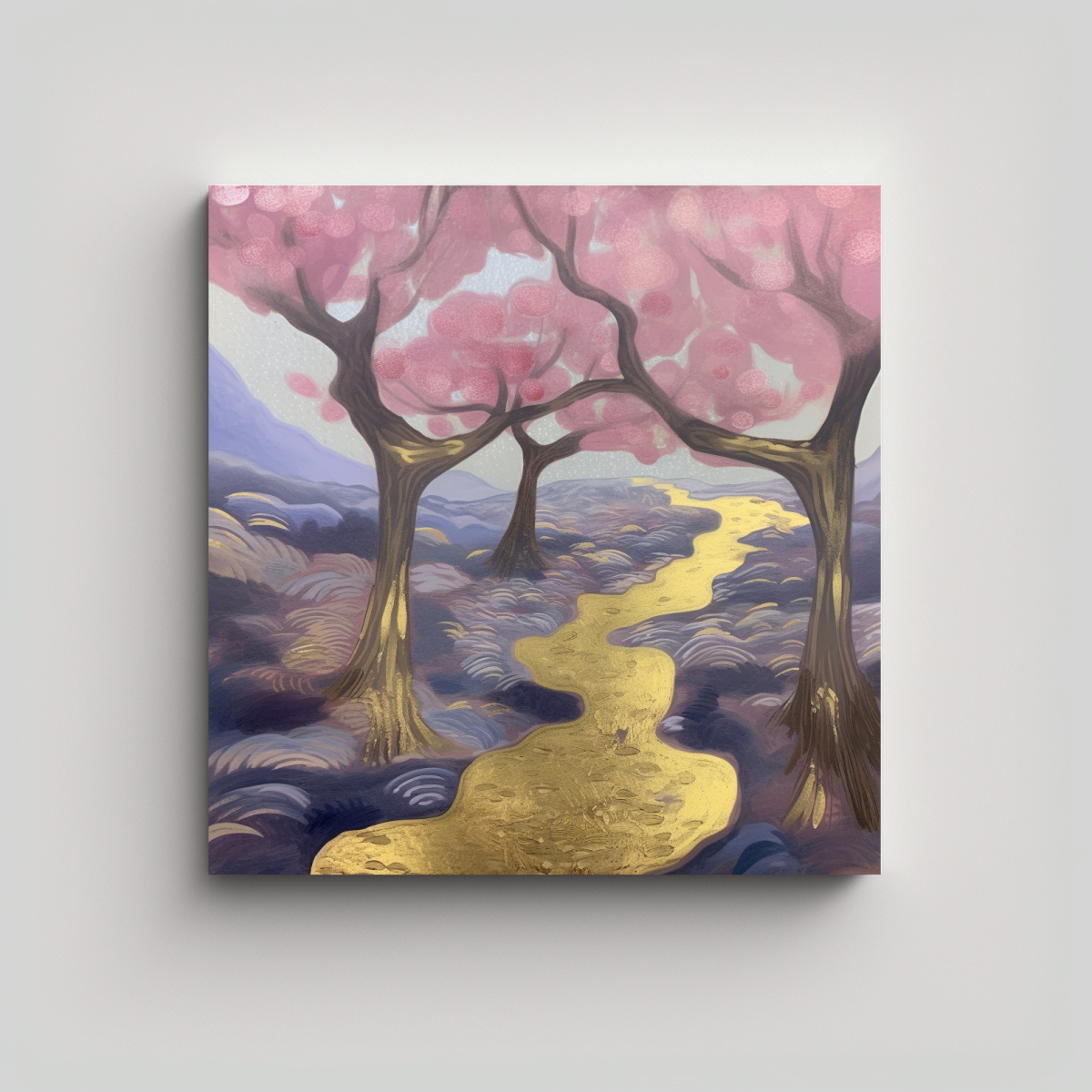 PINTURAS DECORATIVAS ARTE CONCEPTO MURAL PARA 50X50 CM - 1
