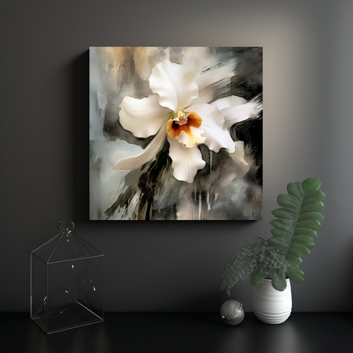 CUADRO DE TELA EN BASTIDOR: INSPIRACIÓN 50X50 CM - 2
